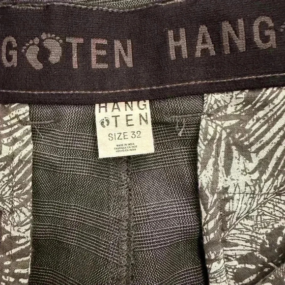 Hang Ten Men’s Dark Grey Shorts Size 32 - Picture 4 of 4